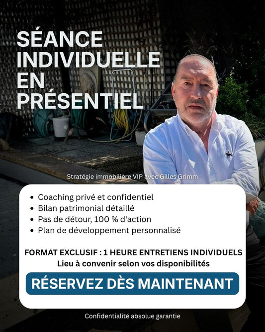 Session Privée 1:1 en Présentiel avec Grimm (1 Heure) - Stratégie Immobilière VIP